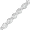 Thumbnail Image 1 of 4 CT. T.W. Cushion-Shaped Multi-Diamond Frame Line Bracelet in 10K White Gold - 7.25"