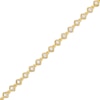 Thumbnail Image 1 of 1/2 CT. T.W. Cushion-Shaped Multi-Diamond Tilted Frame Line Bracelet in 10K Gold