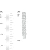 Thumbnail Image 3 of 1 CT. T.W. Certified Lab-Grown Diamond Hoop Earrings 14K White Gold (F/SI2)