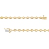 Thumbnail Image 2 of 1/3 CT. T.W. Multi-Diamond Teardrop Frame Line Bracelet in 10K Gold