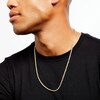 Thumbnail Image 2 of 3.1mm Glitter Rope Chain Necklace in Hollow 14K Gold - 24"