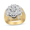 Thumbnail Image 1 of 3-1/6 CT. T.W. Diamond Flower Ring in 10K Gold