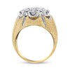 Thumbnail Image 3 of 3-1/6 CT. T.W. Diamond Flower Ring in 10K Gold