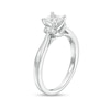 Thumbnail Image 3 of 1/2 CT. T.W. Princess-Cut Diamond Collar Engagement Ring in 14K White Gold (I/I2)