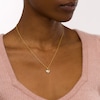 Thumbnail Image 2 of 1/10 CT. T.W. Diamond Scatter Heart Pendant in 10K Gold