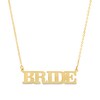 Thumbnail Image 1 of Polished "Bride" Necklace in 10K Gold