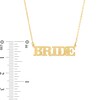 Thumbnail Image 2 of Polished "Bride" Necklace in 10K Gold