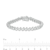 Thumbnail Image 3 of 5 CT. T.W. Certified Lab-Created Diamond Swirl Tennis Bracelet in 14K White Gold (F/SI2)