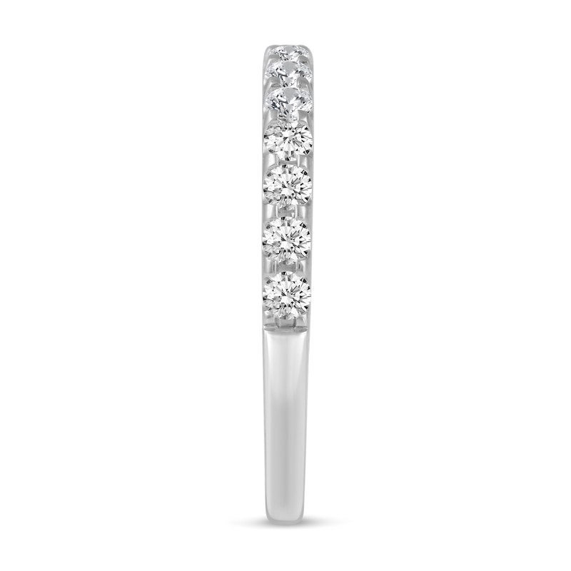 Main Image 8 of 2 CT. T.W. Princess-Cut Diamond Hidden Frame Bridal Set in 14K White Gold (I/I2)