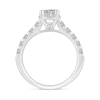 Thumbnail Image 6 of 2 CT. T.W. Diamond Hidden Frame Bridal Set in 14K White Gold (I/I2)