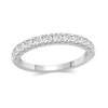 Thumbnail Image 7 of 2 CT. T.W. Diamond Hidden Frame Bridal Set in 14K White Gold (I/I2)