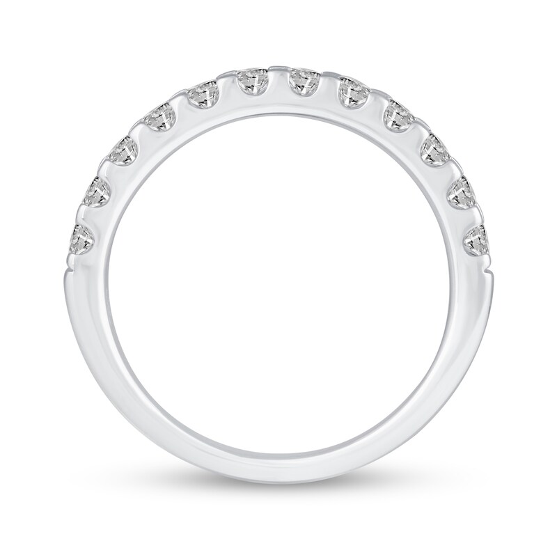 Main Image 9 of 2 CT. T.W. Diamond Hidden Frame Bridal Set in 14K White Gold (I/I2)