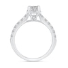 Thumbnail Image 6 of 1-3/8 CT. T.W. Diamond Hidden Frame Bridal Set in 14K White Gold (I/I2)