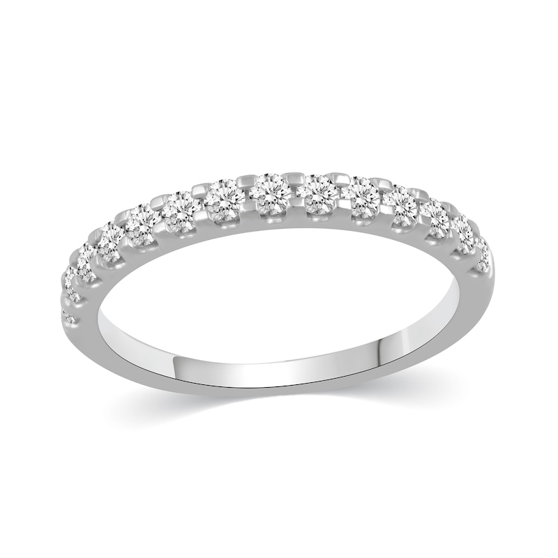 Main Image 7 of 1-3/8 CT. T.W. Princess-Cut Diamond Hidden Frame Bridal Set in 14K White Gold (I/I2)