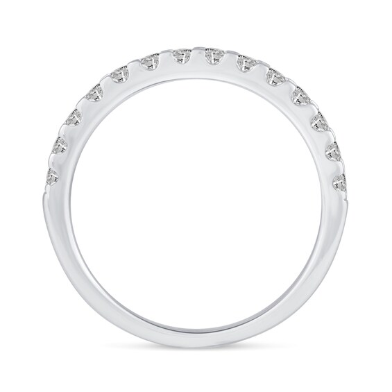 1-3/8 CT. T.w. Princess-Cut Diamond Hidden Frame Bridal Set in 14K White Gold (I/I2)