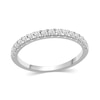 Thumbnail Image 7 of 1 CT. T.W. Diamond Hidden Frame Bridal Set in 14K White Gold (I/I2)