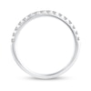 Thumbnail Image 9 of 1 CT. T.W. Diamond Hidden Frame Bridal Set in 14K White Gold (I/I2)