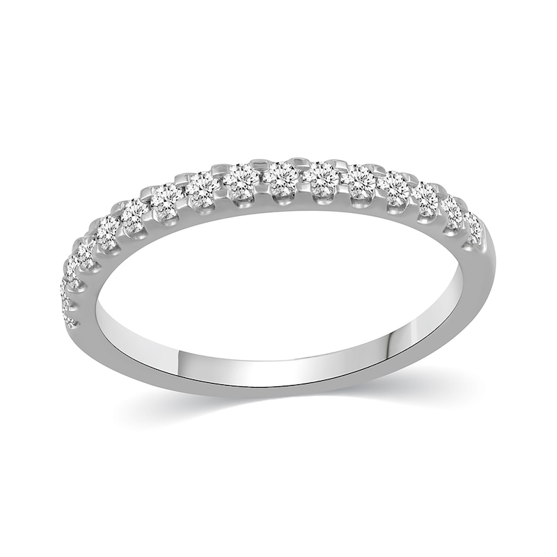Main Image 7 of 1 CT. T.W. Princess-Cut Diamond Hidden Frame Bridal Set in 14K White Gold (I/I2)
