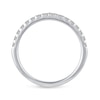 Thumbnail Image 9 of 1 CT. T.W. Princess-Cut Diamond Hidden Frame Bridal Set in 14K White Gold (I/I2)