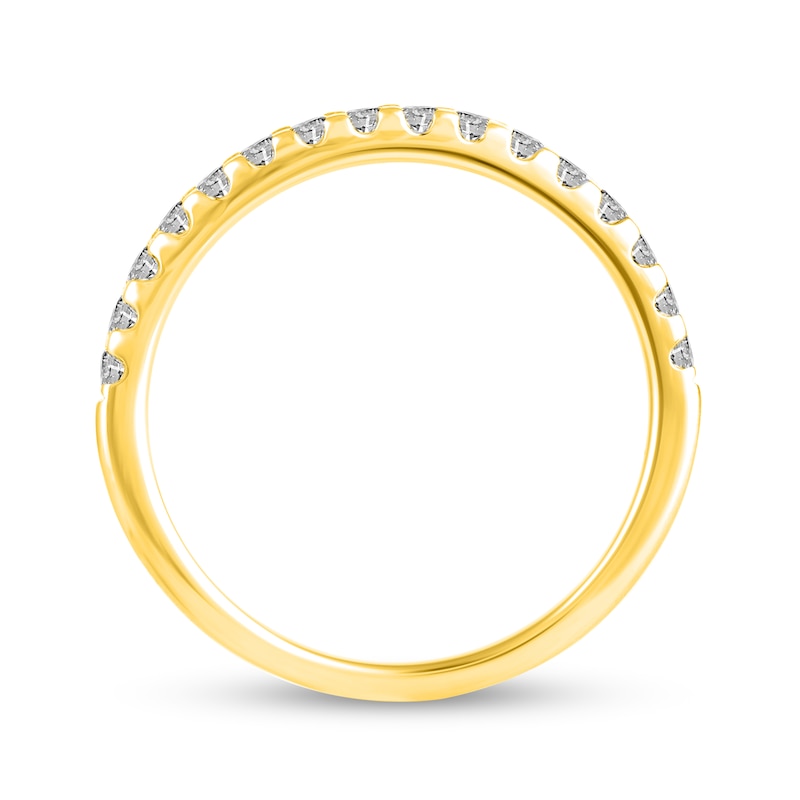 Main Image 9 of 1 CT. T.W. Diamond Hidden Frame Bridal Set in 14K Gold (I/I2)