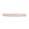Thumbnail Image 8 of 1 CT. T.W. Diamond Hidden Frame Bridal Set in 14K Rose Gold (I/I2)