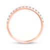 Thumbnail Image 9 of 1 CT. T.W. Diamond Hidden Frame Bridal Set in 14K Rose Gold (I/I2)