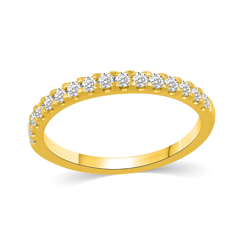 Main Image 7 of 1 CT. T.W. Princess-Cut Diamond Hidden Frame Bridal Set in 14K Gold (I/I2)