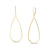 Thumbnail Image 1 of Outlined Teardrop Earrings in 10K Gold