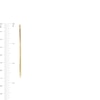 Thumbnail Image 3 of Oval Paper Clip-Style Hoop Earrings in 10K Gold