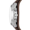 Thumbnail Image 1 of Men's Fossil Coachman Chronograph Brown Leather Strap Cuff-Style Watch with Black Dial (Model: CH2891)
