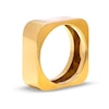 Thumbnail Image 3 of Square Block Ring in 10K Gold - Size 7