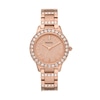 Thumbnail Image 1 of Ladies' Fossil Jesse Crystal Accent Rose-Tone IP Watch with Rose-Tone Dial (Model: ES3020)