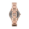 Thumbnail Image 3 of Ladies' Fossil Jesse Crystal Accent Rose-Tone IP Watch with Rose-Tone Dial (Model: ES3020)