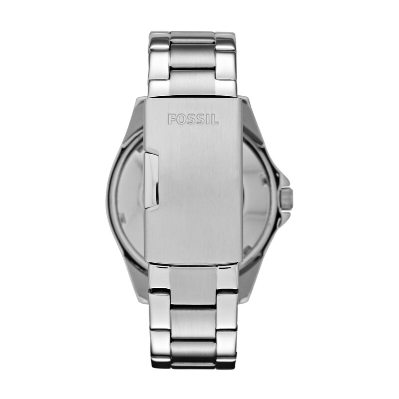 Main Image 3 of Ladies' Fossil Riley Crystal Accent Chronograph Watch with Silver-Tone Dial (Model: ES3202)