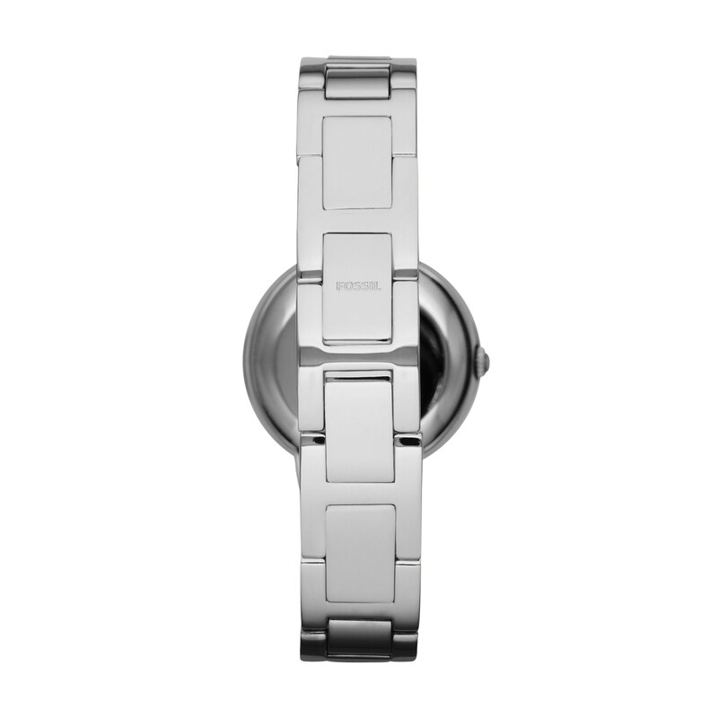 Main Image 3 of Ladies' Fossil Virginia Crystal Accent Watch with Silver-Tone Dial (Model: ES3282)