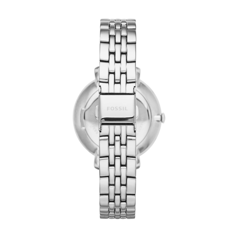 Main Image 3 of Ladies' Fossil Jacqueline Crystal Accent Watch with White Dial (Model: ES3545)