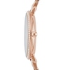 Thumbnail Image 2 of Ladies' Fossil Jacqueline Crystal Accent Rose-Tone Watch with Pink Dial (Model: ES3546)