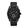 Thumbnail Image 1 of Men's Fossil Machine Black IP Chronograph Watch with Black Dial (Model: FS4552)