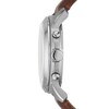 Thumbnail Image 2 of Men's Fossil Grant Chronograph Dark Brown Leather Strap Watch with Black Dial (Model: FS4813)