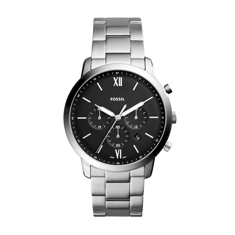 Main Image 1 of Men's Fossil Neutra Chronograph Watch with Black Dial (Model: FS5384)