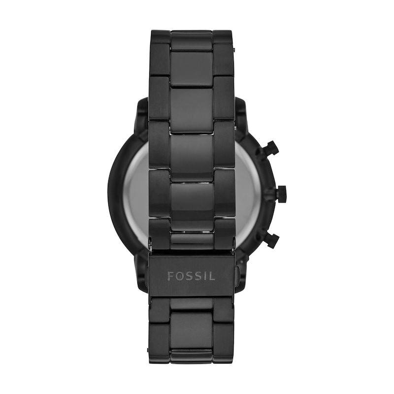 Main Image 3 of Men's Fossil Neutra Black IP Chronograph Watch with Brown Dial (Model: FS5525)