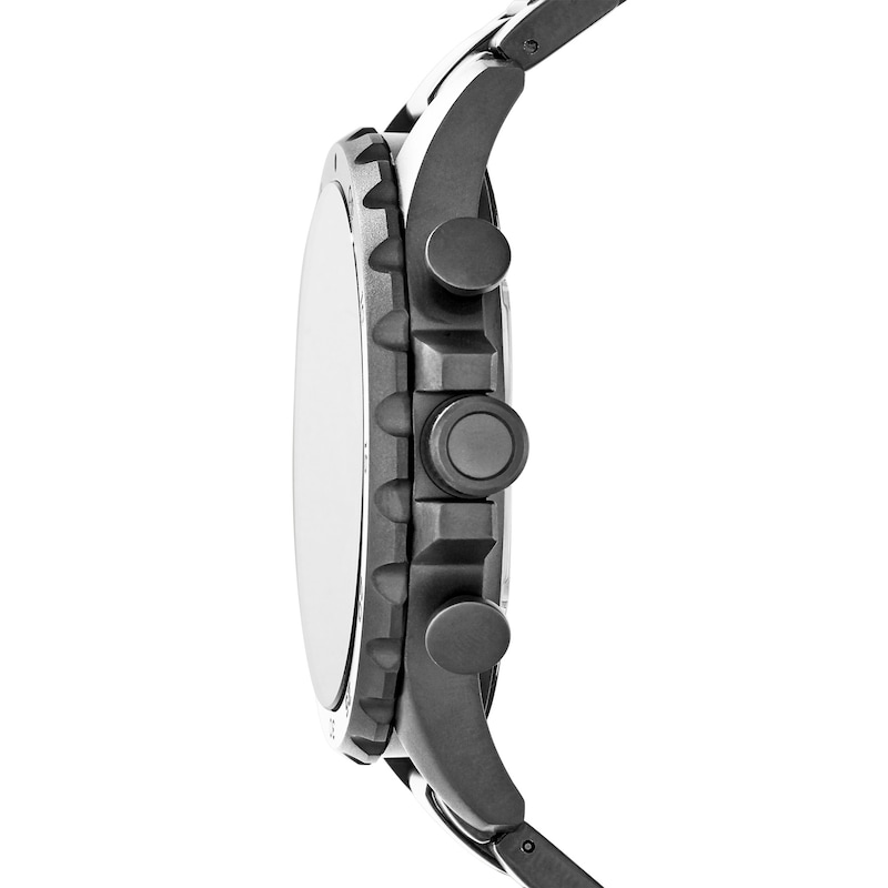 Main Image 2 of Men's Fossil Nate Gunmetal Grey IP Chronograph Watch with Gunmetal Grey Dial (Model: JR1437)