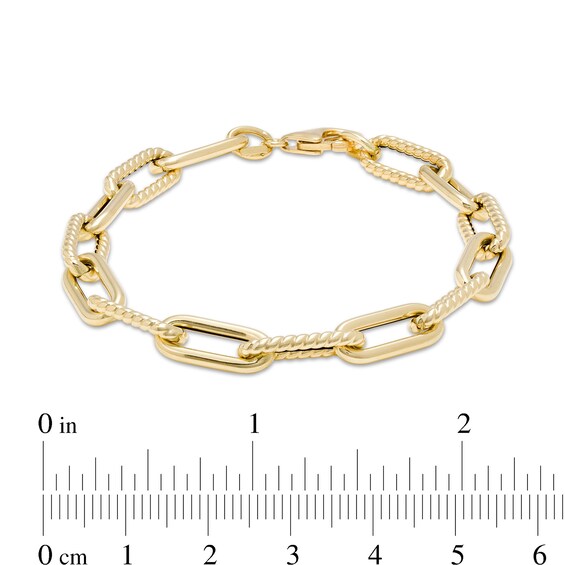2.0mm Cheval Chain Bracelet in 14K Gold - 7.5"