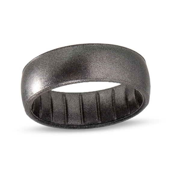 Enso Rings Elements Collection - 6.6mm Platinum Silicone Band