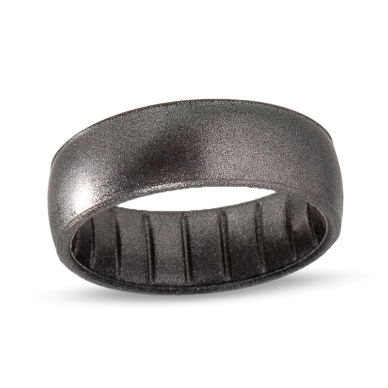 Main Image 1 of Enso Rings Elements Collection - 6.6mm Platinum Silicone Band