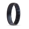 Thumbnail Image 2 of Enso Rings Elements Collection - 4.3mm Black Pearl Silicone Band