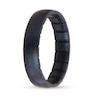Thumbnail Image 3 of Enso Rings Elements Collection - 4.3mm Black Pearl Silicone Band