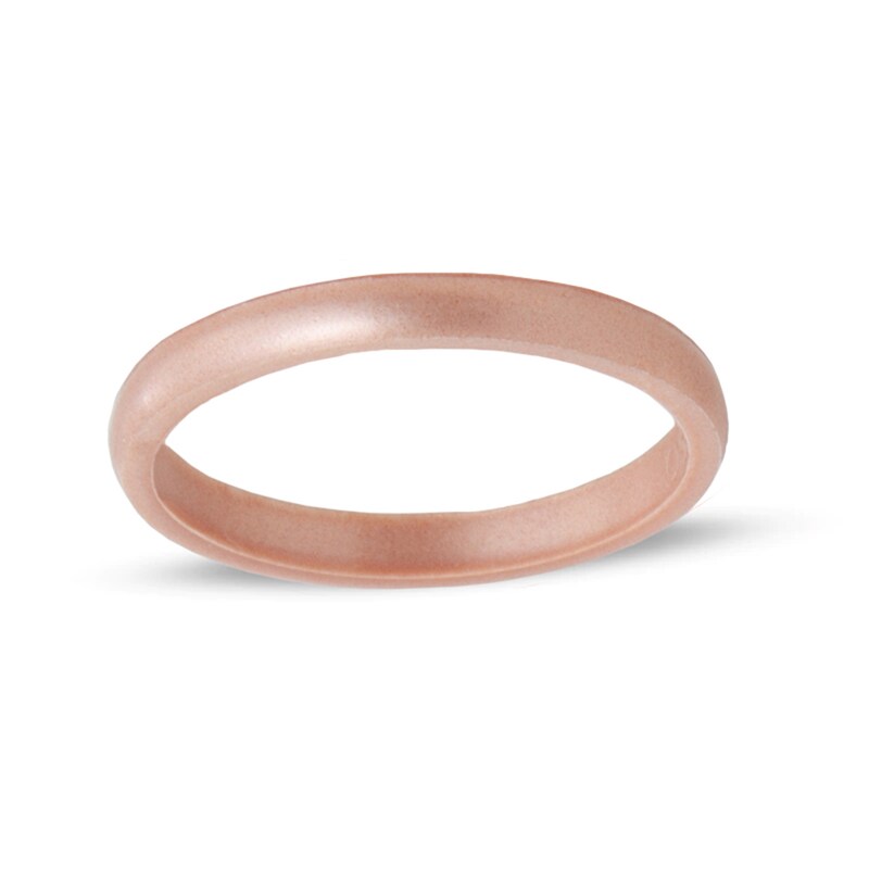 Main Image 1 of Enso Rings Elements Collection - 2.54mm Rose Gold Silicone Band