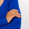 Thumbnail Image 2 of Cherished Promise Collection™ 1/5 CT. T.W. Diamond Bypass Promise Ring in 10K White Gold