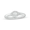 Thumbnail Image 1 of Cherished Promise Collection™ 1/6 CT. T.W. Marquise Diamond Frame Promise Ring in 10K White Gold